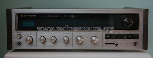 AM-FM Stereo Receiver KR-4050; Kenwood, Trio- (ID = 3121051) Radio