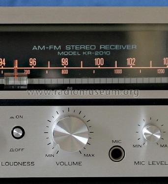 AM-FM Stereo Receiver KR-2010; Kenwood, Trio- (ID = 3111689) Radio