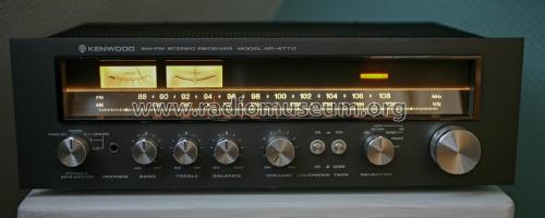 AM-FM Stereo Receiver KR-4770; Kenwood, Trio- (ID = 3111281) Radio