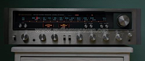 AM-FM Stereo Receiver KR-6060; Kenwood, Trio- (ID = 3111484) Radio