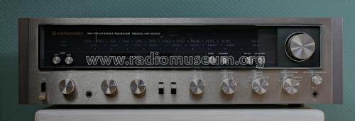 AM-FM Stereo Receiver KR-6060; Kenwood, Trio- (ID = 3111485) Radio