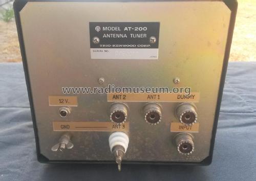 Antenna Tuner AT-200; Kenwood, Trio- (ID = 2779482) Amateur-D