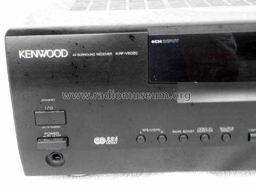 Audio-Video AV Surround Receiver KRF-V6020; Kenwood, Trio- (ID = 3083781) Radio