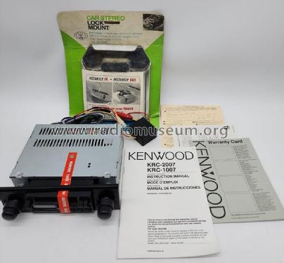 Cassette Receiver KRC-1007; Kenwood, Trio- (ID = 2853613) Car Radio