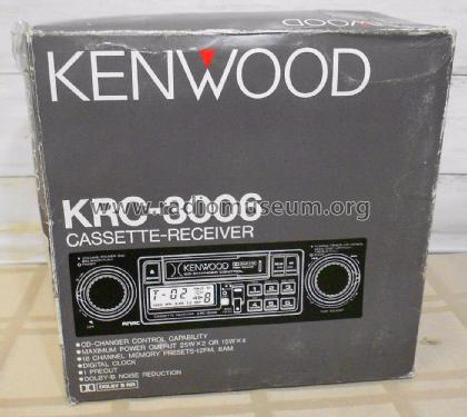 Cassette Receiver KRC-3006; Kenwood, Trio- (ID = 2886406) Car Radio