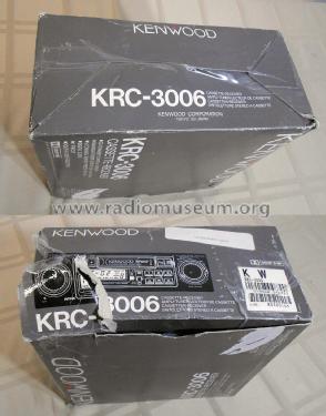 Cassette Receiver KRC-3006; Kenwood, Trio- (ID = 2886408) Car Radio