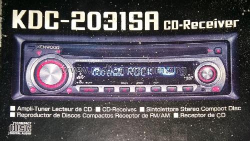 CD Receiver KDC-2031SA; Kenwood, Trio- (ID = 2781507) Car Radio