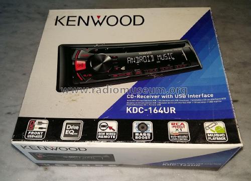 CD Receiver with USB Interface KDC-164UR; Kenwood, Trio- (ID = 2780122) Car Radio