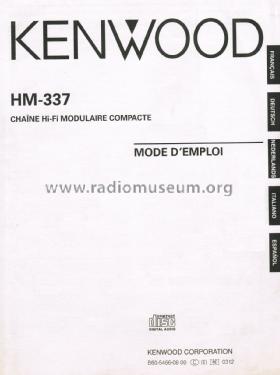 Compact HI-FI Component System HM-337-L / HM-337-S; Kenwood, Trio- (ID = 2931029) Radio