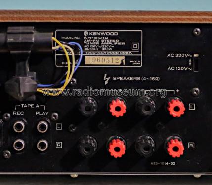 DC Stereo Receiver KR-5010; Kenwood, Trio- (ID = 3111205) Radio