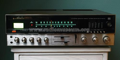 Four Channel Receiver KR-8140; Kenwood, Trio- (ID = 3109170) Radio