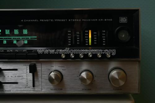 Four Channel Receiver KR-8140; Kenwood, Trio- (ID = 3109176) Radio