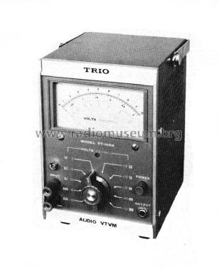 Trio Audio VTVM, High sensivity vacuum-tube voltmeter VT-100A; Kenwood, Trio- (ID = 3105814) Ausrüstung