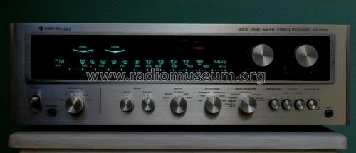 Solid State AM/FM Stereo Receiver KR-6020; Kenwood, Trio- (ID = 3111759) Radio