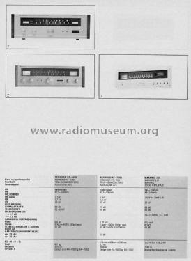 Solid State AM-FM Stereo Tuner KT-7001; Kenwood, Trio- (ID = 2804463) Radio