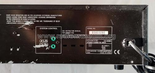 Stereo Cassette Deck KX-3080; Kenwood, Trio- (ID = 2853442) R-Player