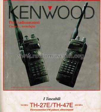 TH-47E; Kenwood, Trio- (ID = 3099559) Amat TRX