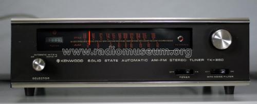 Trio Solid State Automatic AM-FM Stereo Tuner TK-350U; Kenwood, Trio- (ID = 3113168) Radio