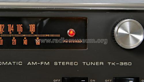 Trio Solid State Automatic AM-FM Stereo Tuner TK-350U; Kenwood, Trio- (ID = 3113171) Radio