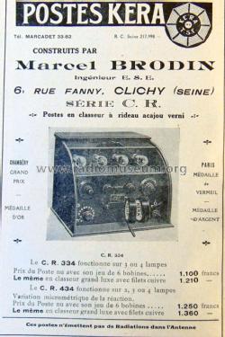 CR334; Kéra-Brodin, Marcel (ID = 2175703) Radio