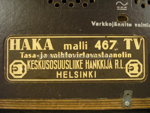 HAKA 467 TV; Keskusosuusliike (ID = 3005481) Radio