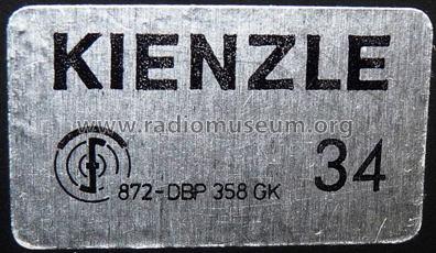 Chronoquartz 34; Kienzle Uhrenfabrik (ID = 686310) Radio