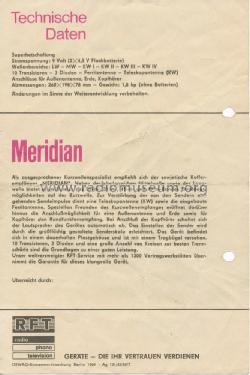 Meridian {Меридиан} ; Kiev Radio Works, (ID = 1800831) Radio