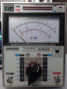 AC-Voltmeter AVM23R; Kikusui Denpa, later (ID = 3094877) Equipment