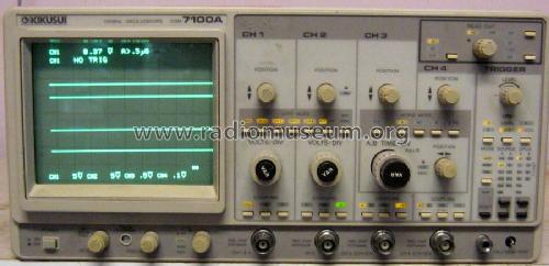 Oscilloscope COM-7100A; Kikusui Denpa, later (ID = 814406) Equipment
