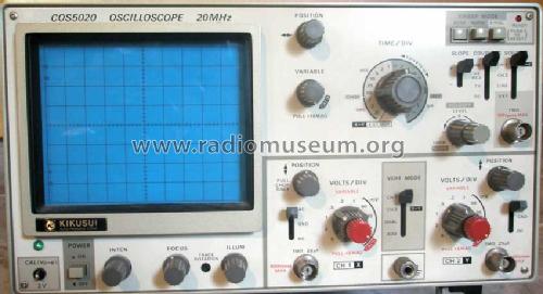 Oscilloscope COS5020; Kikusui Denpa, later (ID = 481563) Equipment