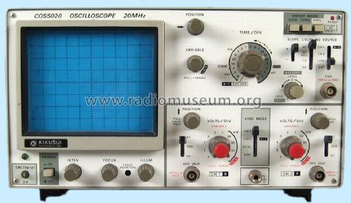 Oscilloscope COS5020; Kikusui Denpa, later (ID = 513399) Equipment
