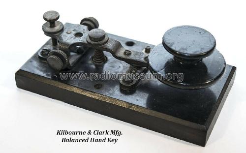 Balanced Hand Key ; Kilbourne & Clark (ID = 2441788) Morse+TTY