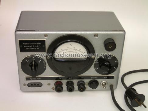 Röhrenvoltmeter RGW500M; Kimmel GmbH; München (ID = 670369) Equipment