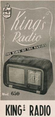 650; King's Radio (ID = 2522630) Radio