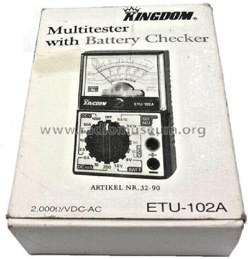 Analog Multimeter ETU-102A; Kingdom, Kwang Duk (ID = 2892010) Ausrüstung