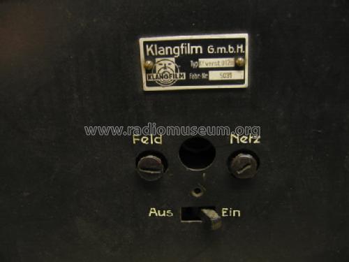 Kf. Verst. 012a; Klangfilm GmbH (ID = 338052) Ampl/Mixer