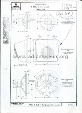 KL L 309; Klangfilm GmbH (ID = 1922401) Speaker-P