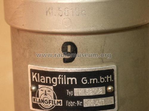 Kl 58108; Klangfilm GmbH (ID = 390031) Microphone/PU