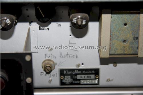 Kl-V 055 g; Klangfilm GmbH (ID = 1055569) Ampl/Mixer