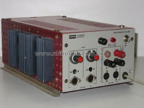 Stereoblock - Stereo-Endverstärker SB 280; Klein & Hummel; (ID = 2357582) Ampl/Mixer