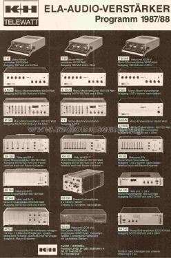 HiFi Mono-Mischverstärker Telewatt T30; Klein & Hummel; (ID = 1034981) Ampl/Mixer