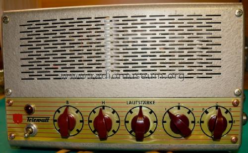 Telewatt V-120 Hi-Fi; Klein & Hummel; (ID = 1593068) Ampl/Mixer