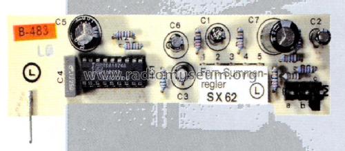 Vorverstärker-Einsteckprints SX-Serie SX 62; Klein & Hummel; (ID = 1724862) Ampl/Mixer