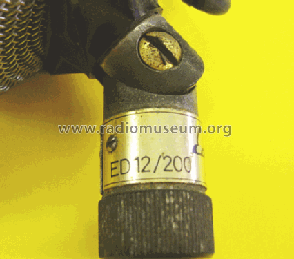 ED12/200; Echolette Marke / (ID = 299330) Microphone/PU