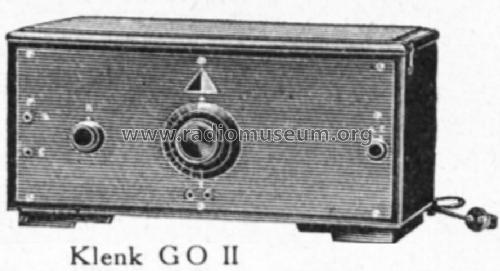 GO II ; Klenk & Co.; (ID = 1001562) Radio