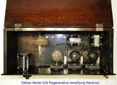 Regenerative Amplifying Receiver No. 525; Klitzen Radio (ID = 1224007) Radio