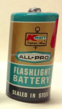 All Pro - Flashlight Battery - Sealed in Steel - Not Rechargeable ; Kmart Corporation, S (ID = 1761799) Aliment.