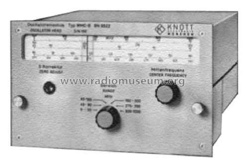 Oszillator-Einschub WMC-B1; Knott Elektronik; (ID = 1262668) Equipment