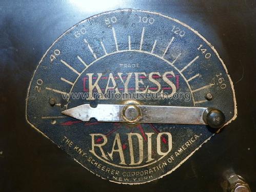 Kayess Crystal Radio ; KNY-Scheerer Corp. (ID = 1484709) Crystal