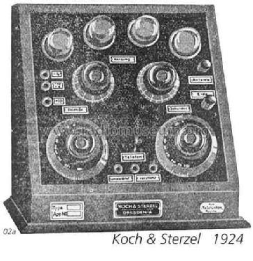 4-Röhrenempfänger ; Koch & Sterzel AG; (ID = 1847) Radio